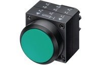 Ela Eletro Araguari BOTAO COMAN.SIN 3SB30 00-0AA41 FRONTAL VERD >7S BOTAO SIEMENS