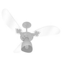 Ela Eletro Araguari VENTIL NEW CRISTAL LIGHT 3P CR 127V BR>5H VENTIILADOR VENTI DELTA
