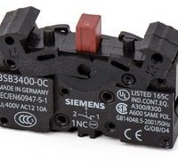 Ela Eletro Araguari ELEMEN.CONTATO 3SB3400-0C 1NF >7K ELEMENTO SIEMENS