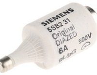 Ela Eletro Araguari FUSIVEL DIAZED 5SB2 31 06A > 7R FUSIVEL SIEMENS