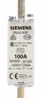 Ela Eletro Araguari FUSIVEL NH 3NA3 130 1 100A>7R FUSIVEL SIEMENS