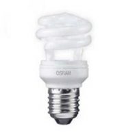 Ela Eletro Araguari LAMP.ELETR.ESPIRAL 08W 127V AM >9I LAMPADA OSRAM