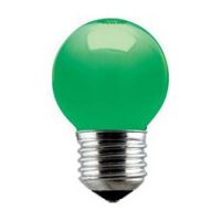 Ela Eletro Araguari LAMP.BOLINHA COLOR 15W/220V VD >9B LAMPADA SADOKIN