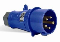 Ela Eletro Araguari PLUG S-5079 3P+T+N 16A 220V AZ> 1E PLUG STECK