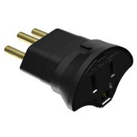 Ela Eletro Araguari PLUG ADAPT.2P+T PB.10A PT 64120>1F PLUG SMS