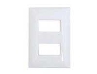 Ela Eletro Araguari PLACA THESI 2X4 M5P2 2MD BRANCA>1M PLACA PIAL BTICINO