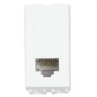 Ela Eletro Araguari TOM.THESI M2082N RJ11 P/TELEF>1M TOMADA PIAL BTICINO